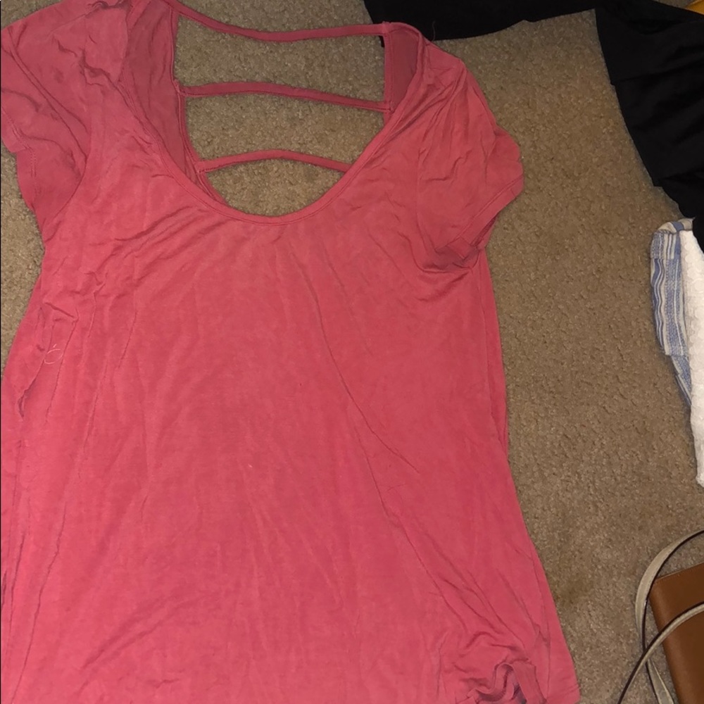 peach/pink american eagle soft and sexy